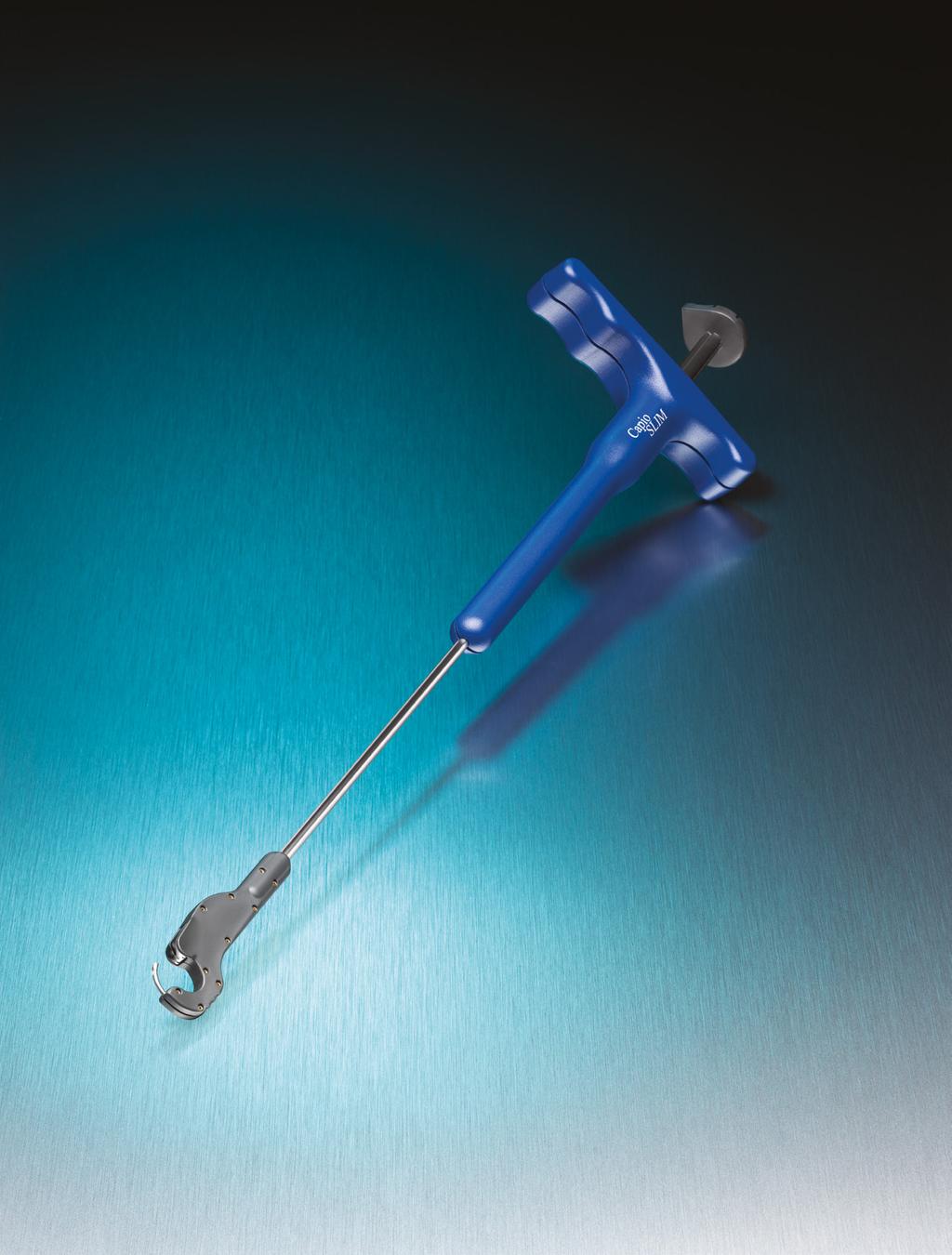 The Suture Capturing Device is designed to enable an intra-vaginal, trocar-free, minimally invasive prolapse repair. The Capio Device is designed for use with the System and custom graft repairs.