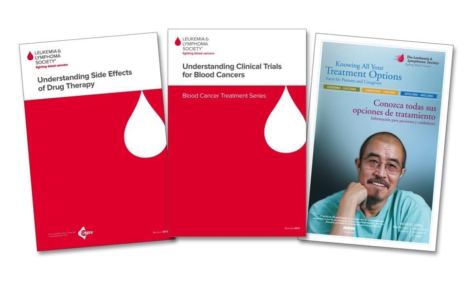 Where to learn more If your doctor does not bring up clinical trials as a treatment option, don t hesitate to ask Speak with an LLS Information Specialist to