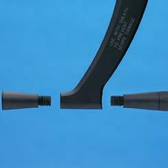 The 12 mm blade is typically used for the submandibular approach, requiring a smaller extraoral incision.