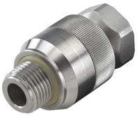 production testing TwistMate - Threaded Connectors Quick Leak Tight to Male and Female Threads How to Operate Spin connectors into or over threads until seal makes contact, apply test pressure MIT -
