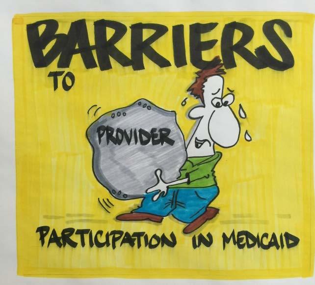IDENTIFYING AND PRIORITIZING BARRIERS TO PROVIDER PARTICIPATION IN