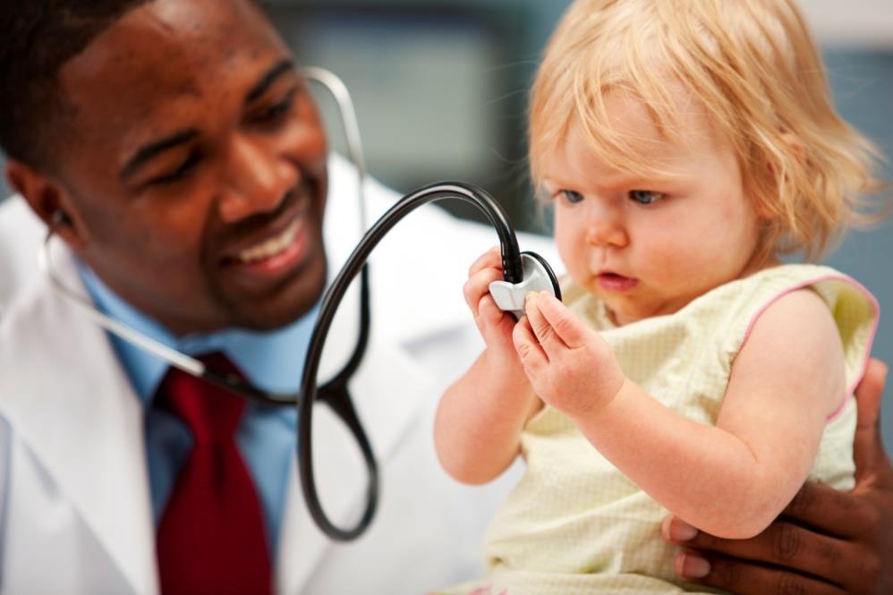 1 Why providers of pediatric patients? They have frequent contact with infants and children.