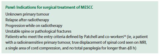 First-line therapy is corticosteroids, and radiotherapy is the mainstay of treatment for most patients; however, a recent randomised trial has