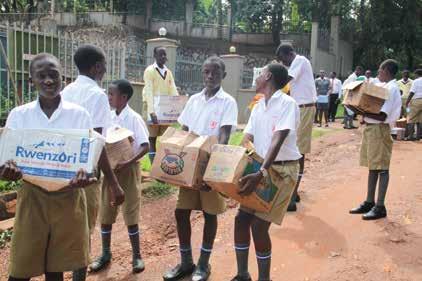 Updates from the school Patrons The patrons of the schools gave briefs of the previous activities of 3C in their schools as follows; Kings College Budo During the cancer month in October, the 3C club