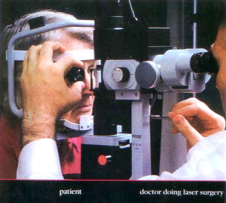 Laser Surgery Laser surgery can be very helpful for the treatment of diabetic retinopathy.