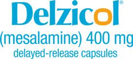 DELZICOL unique dosage form More patients with mildly to moderately active UC can experience DELZICOL Patients who are unable to swallow the capsule whole can open the capsule carefully and swallow