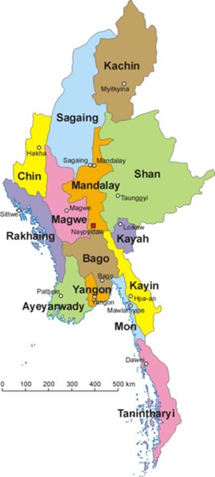 Myanmar States