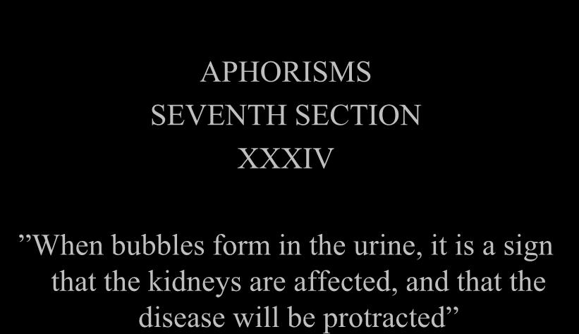 ) APHORISMS SEVENTH SECTION XXXIV When