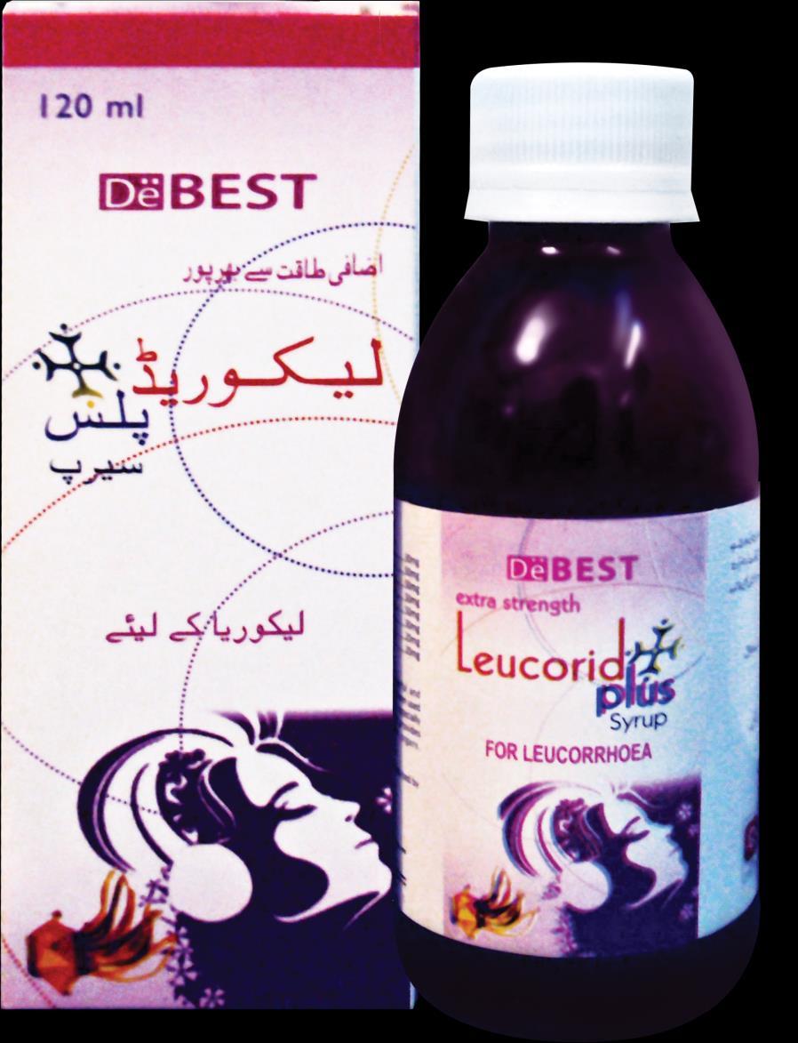 17. De Best Leucorid Plus Syrup It is a powerful and effective natural remedy that has been used to