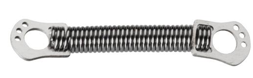 S2:1 170530 NITI SPRINGS Identic Constant Force Springs Identic nickel titanium extension springs offer near-constant unloading forces throughout their return.