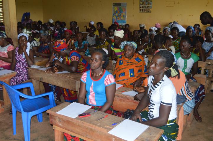 Nestlé Gender Dialogue Project: Gender Balance FAcilitation SEssions Female participants in Yaokouakoukro IV.