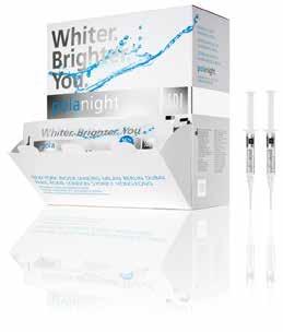8ml Syringe x 3, Mixing Tips x 3 218238 1 Patient Kit 2.8ml Syringe, Mixing Tip 73.99 27.19 Advanced take home tooth whitening system.