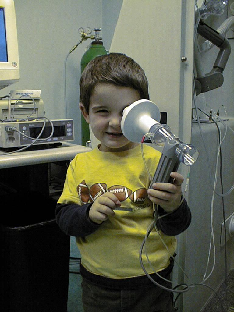 A note about spirometry and children Children Office spirometry generally is not possible in children under age 6 years A shorter minimal FVC exhalation time of 3 seconds (rather than 6