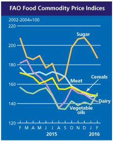 Food Prices Usually reflect either starchy