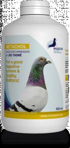 METACHOL For a good digestive system & HEALTHY FEATHERS! METACHOL METACHOL has a significant general impact on your pigeons' digestive systems.
