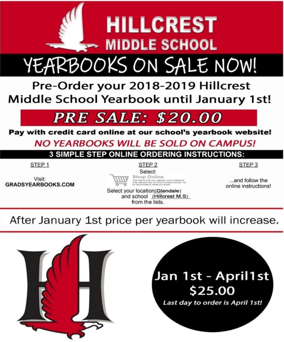 Track and Field Parent/Student informational meeting will be held on January 31st at 5pm in the Hillcrest Gymnasium.
