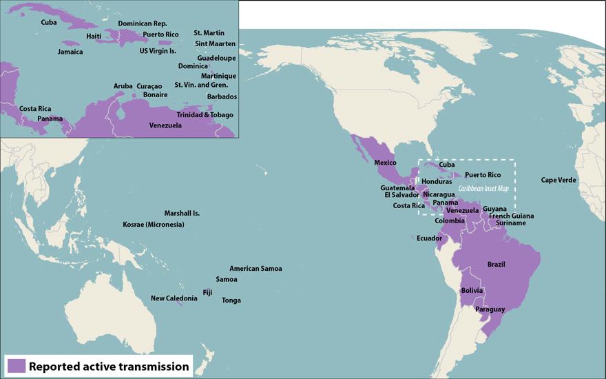 Zika Virus in the Americas Source: www.