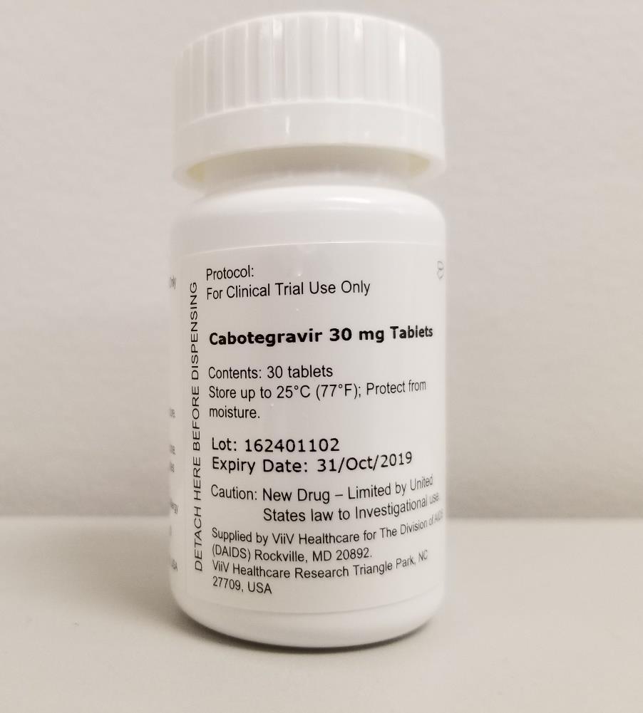 Oral CAB 30 mg oral tablets Provided in bottles