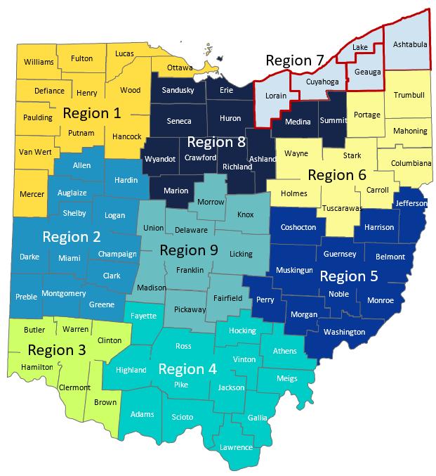 Ohio PREP Region 7: Cuyahoga County Board of Health October 2017 through September 2018 Data