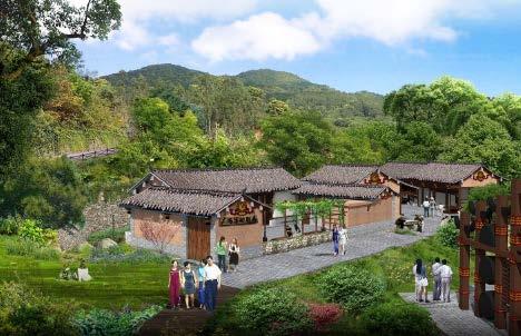 Design Sketch of House of Yi People Dress Culture The most prominent characteristic of the dress of people in Chuxiong lies in the exquisite, nice-looking decorative