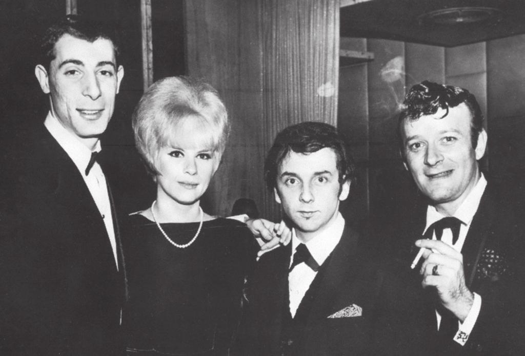 Jeff Barry, Ellie Greenwich, Phil Spector and Bert at the BMI Awards in New York City Artwork from the film BANG!
