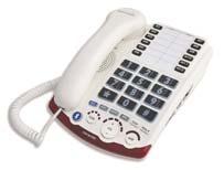 with Voice-Activated Answering Amplifies up to 50dB Jumbo keys with Braille