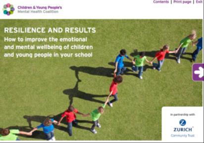 Our Other Work Around Schools Resilience and Results guidance on why mental health and wellbeing is important for schools Schools