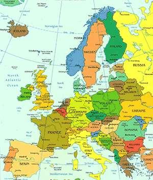 Europe as of