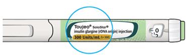 Glargine U-300 (Toujeo) Switching from: Recommended Glargine U-300 dose Comments Glargine U-100 1:1 conversion Higher dose of glargine U- 300