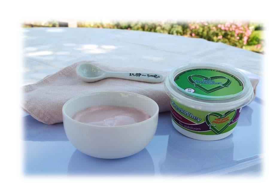 Incorporation in yogurt Quality Characteristics of yogurt Solids content % Colour Complex Viscosity (Pa.