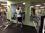 Assisted Eccentric Chin Ups See the description above. Place your feet on a chair or bench.