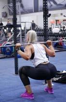 BARBELL BACK SQUAT TECHNIQUE 1. Perform inside a squat rack for safety purposes. To begin, first set the bar on a rack about shoulder level.