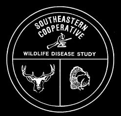 Please contact the Southeastern Cooperative Wildlife Disease Study if citable information is needed.
