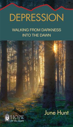 Depression: Walking From Darkness into the Dawn by June Hunt This little book explains the physical, emotional and