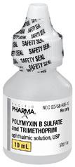 Sulfate and Trimethoprim Ophthalmic Solution, USP (brand-name Polytrim ) 60758-908-10 polymyxin B sulfate (10,000 units/ml)