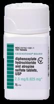 Diphenoxylate Hydrochloride and Atropine Sulfate Tablets, USP (brand-name