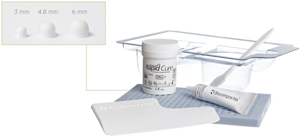 Case-by-case flexibility Can be used in three sizes of bead, as a paste or for injection, STIMULAN optimizes packing in bone voids and defects.
