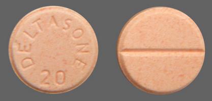 Prednisone is a corticosteroid better known as its brand names Deltasone or PredniSONE Intensol.