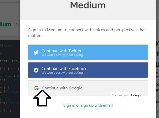 Account information Come up with a group name (Should be your Medium account name) Make a new gmail account which you can