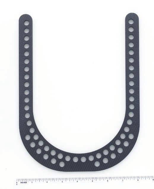 5/8 Ring, Carbon Fibre Art. No. Diameter (mm) 03.311.874 140 03.311.876 160 03.311.878 180 03.311.880 200 Femoral Arch Plate, Carbon Fibre Art.