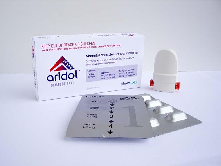 Aridol TM A rapid and simple test for airways