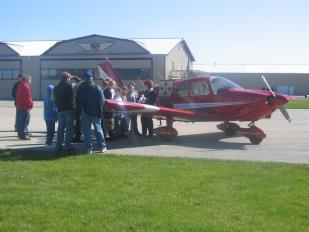 The EAA Young Eagles program was launched in 1992 to give interested young people, ages 8-17, an opportunity to go flying in a general aviation airplane.