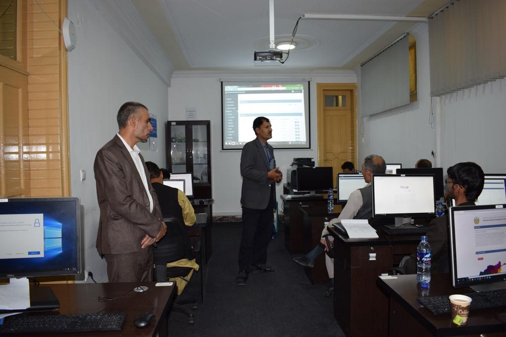 ANDMA Capacity Building Training Program on National Disaster Management Information System (NDMIS) hhe Humanitarian Assistance Programme, through funding from OFDA initiated capacity building