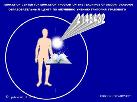 4. The Teachings of Grigori Grabovoi are a system of knowledge which allows a person to develop his consciousness and spirit through his thinking.