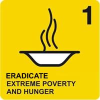 Eradicate extreme poverty and hunger Halve the proportion of people living in poverty and suffering from hunger According to the World Bank s dollar-a-day international poverty line, revised in 2008