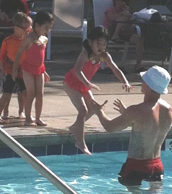 Our certified lifeguards offer swim instruction for children and adults in