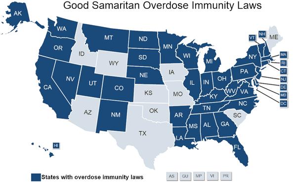 have an Drug Overdose Good Samaritan Law New Mexico first