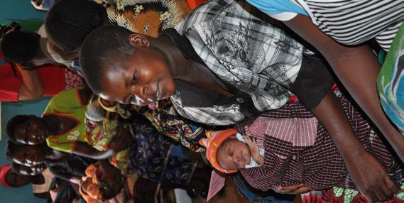 Mothers in Malawi have six children on average.