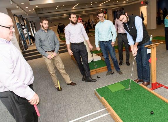 Kids Walk New York City Go Gold Golf Want to transform your company lobby into a charitable golf tournament? We have the resources and know-how to make that happen.