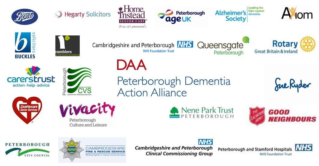 Peterborough Dementia Action Alliance Membership Prime Minister s Challenge on Dementia 2020 On 21 February 2015, the Prime Minister s challenge on dementia 2020 was launched.